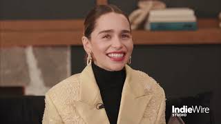 IndieWire Interview's Emilia Clarke, Rosalie Craig, and Sophie Barthes about 