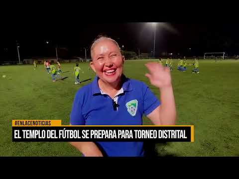 El templo del fútbol de prepara para torneo distrital