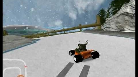 SupertuxKart 0.8- Snow Peak