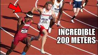 The Men's 200 Meters Is Getting Out Of Control