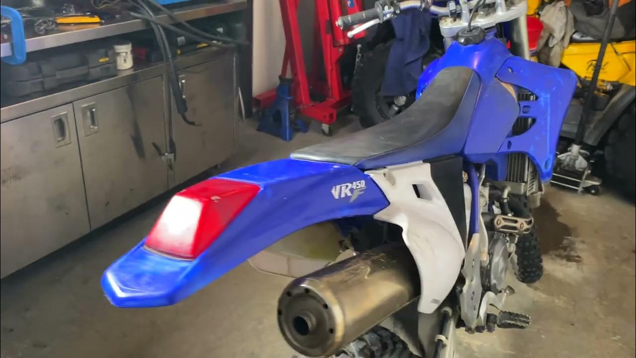 2003 Yamaha WR450F Big Bore Walk Around YouTube