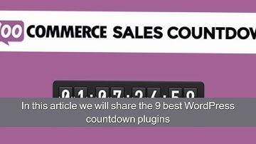 Best WordPress Countdown Plugins - Name Clues