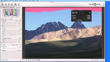 How to use Quick Brushes in Aperture: a video tutorial from TheMacU.com
