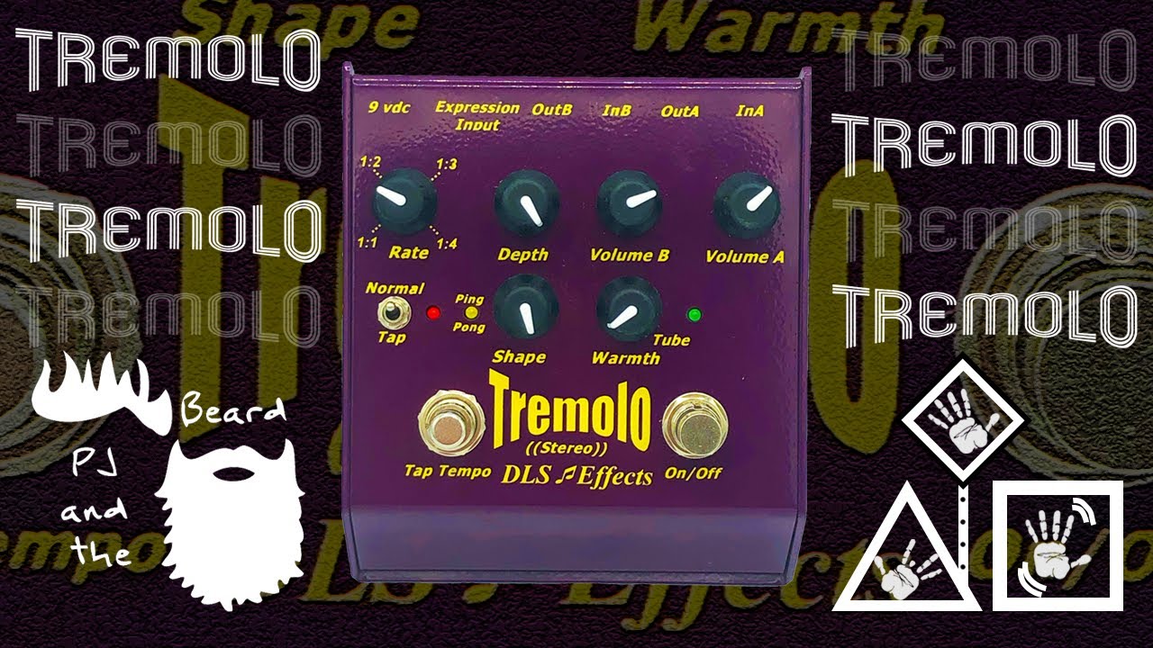 The TR1 Tremolo by DLS Effects - The Tremolo Series