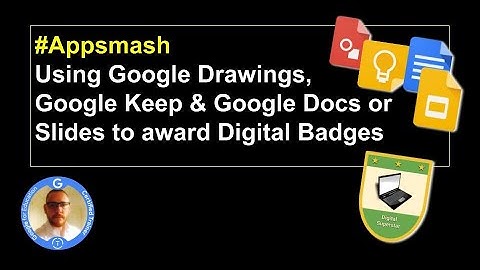Create your own Digital Badges #Appsmash