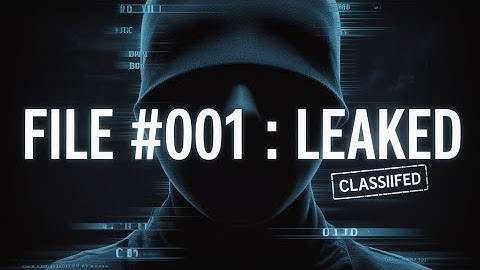 File #001: The Protocol They Buried (Leaked)