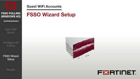 FortiGate Cookbook   FSSO Polling using Windows AD 5 2