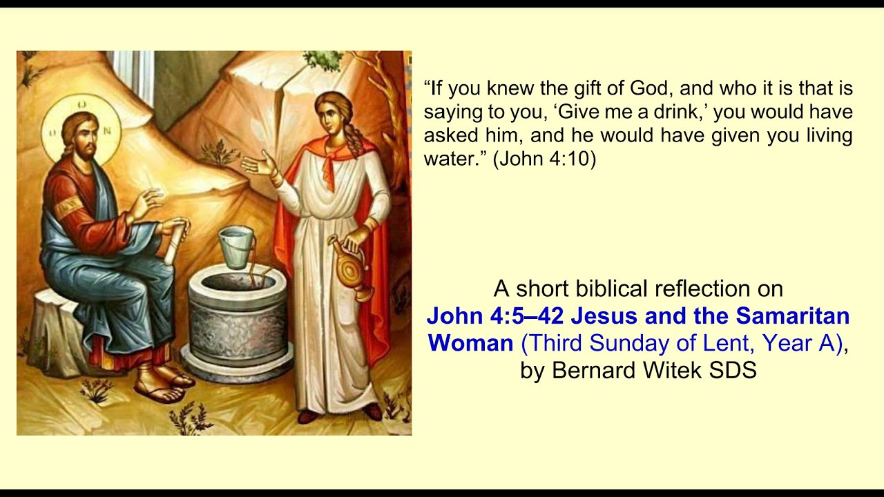 John 4 5 42 Jesus And The Samaritan Woman YouTube John 4 5 42 Jesus And The Samaritan Woman YouTube