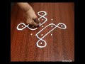 easy 5*1 dots Rangoli design| #rangoli #dialyrangoli #muggulu #kolam