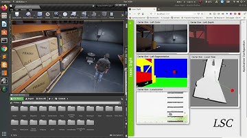 Segway RMP220 warehouse part2 LSC, Nvidia Isaac Sim