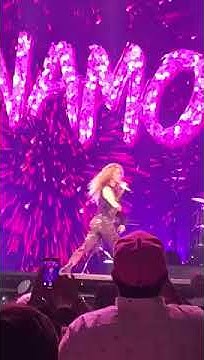 Mega concierto de Shakira en Little Caesar Arena Detroit, MIchigan 2
