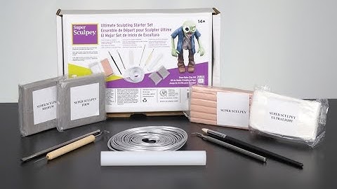 Unboxing - The Geekery View for the Ultimate Sculpting Starter Set from Sculpey.com