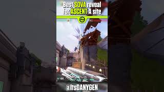 Best Sova Attacking Reveal for A Site on Ascent