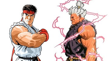 Shin Akuma + Ryu Arcade Playthrough (with secret stage) / Capcom Fighting Evolution / #FREEMVC2