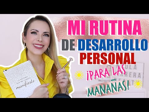 ¡MI RUTINA DE MAÑANAS PARA CRECIMIENTO PERSONAL! 2022