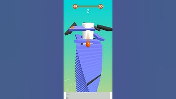 stack ball game lavel-49 #stackball #3dcartoonyt #shorts