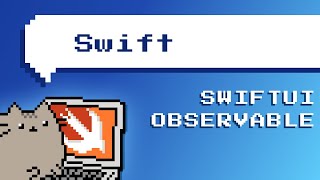 : Swift. Observation. Observable
