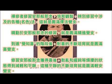 安那般那手冊15如何圓滿七覺支 YouTube