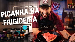 Como fazer picanha na frigideira | Netão Bom Beef