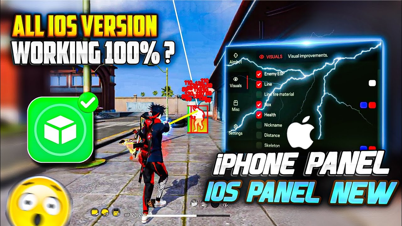 iOS Panel Free Fire | iphone Panel 🔥 Free Fire iphone Hack | iOS Panel | Fluorite ff ios