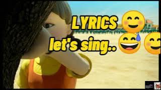 SQUID GAME DOLL SONG LYRICS 무궁화 꽃이 피었 습니다unghwa kkoci pieot  seumnida