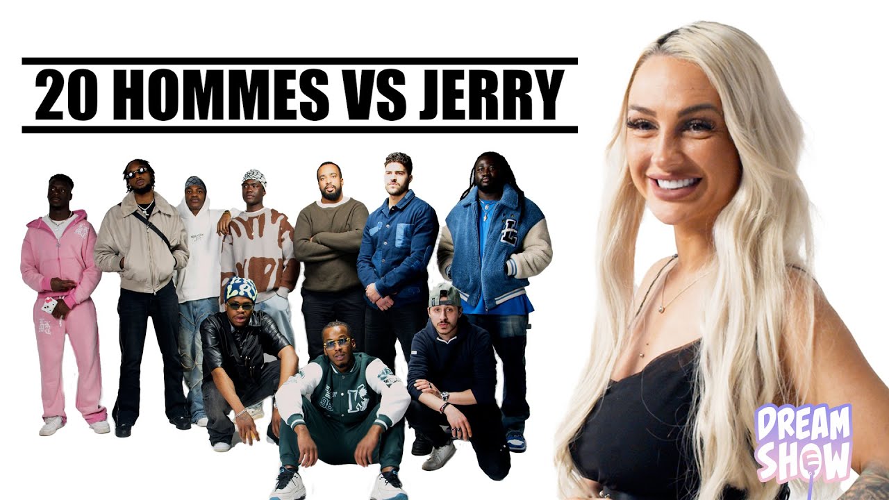 20 HOMMES VS UNE INFLUENCEUSE  JERRY  EDITION BXL 