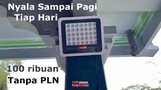 Check out the cheap 130 thousand 2500W solar powered lights?