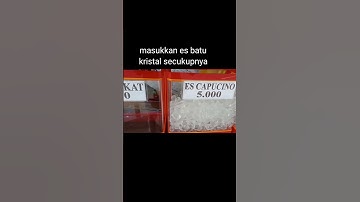 Thumbnail of HOW TO MAKE ICE CAPPUCINO CINCAU FOR SELLING #shorts
