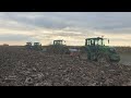 La arat ,pregătim pentru grâu, sperăm să și semănăm + JohnDeere 6120m +6170m +6930 +7230R +5100m