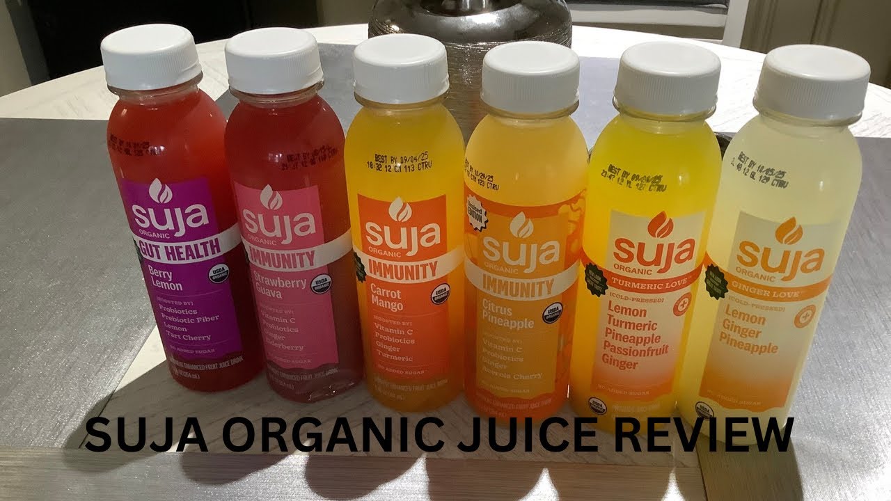 SUJA ORGANIC JUICE REVIEW | CHERRIES 🍒 REVIEWS