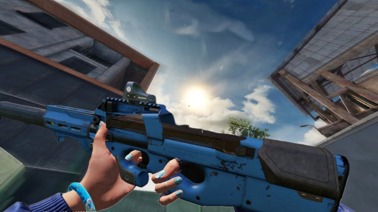 P90 di Bloodstrike Mobile..