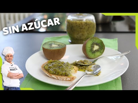 Mermelada de kiwi sin azucar Deliciosa mermelada de kiwi sin azúcar: ¡una opción saludable y llena de sabor!