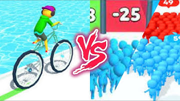 Big Bike VS Count Master- All Levels SpeedRun Gameplay Android iOS Ep1
