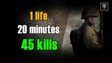 45 rifle kills in 20 minutes in 1 life