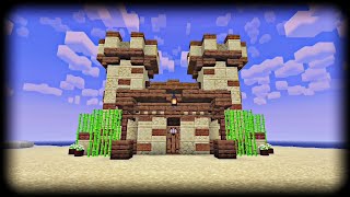 Minecraft | How to Build a Dessert House | Easy Tutorial