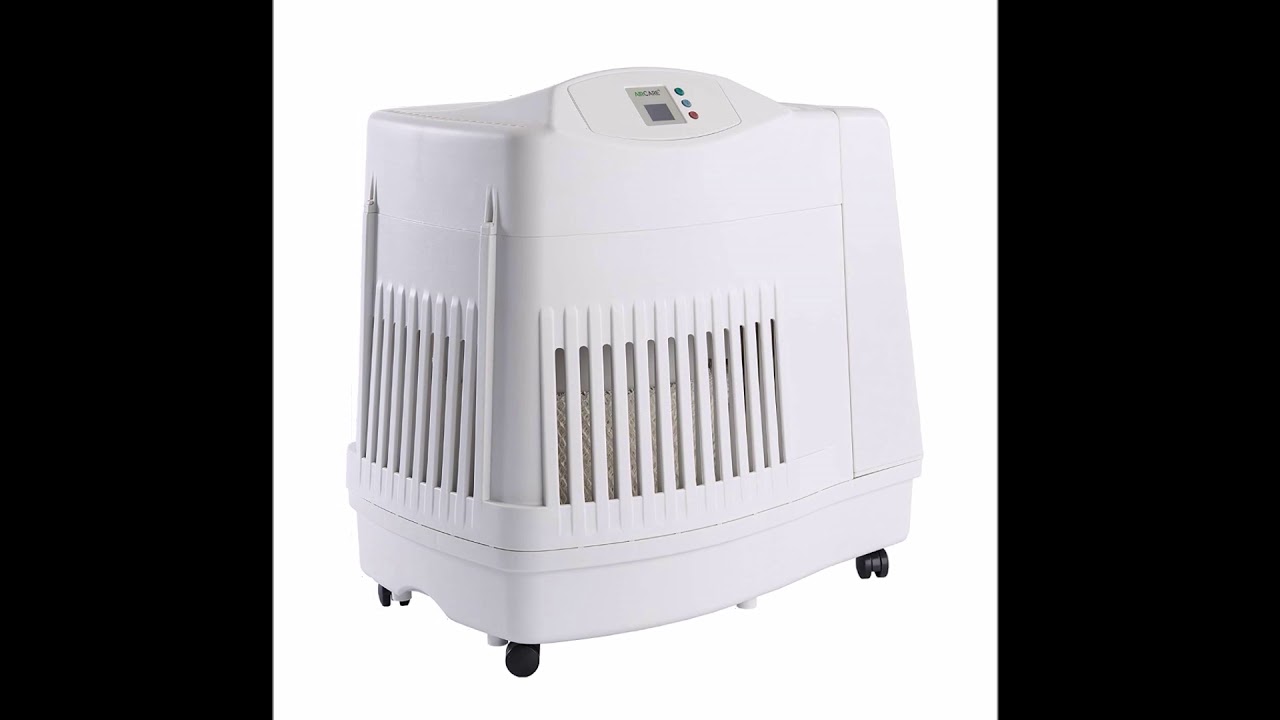 AIRCARE MA1201 Review Console-Style Evaporative Humidifier - YouTube