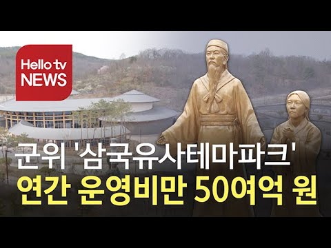 군위 삼국유사테마파크 연간 운영비만 50여억 원 