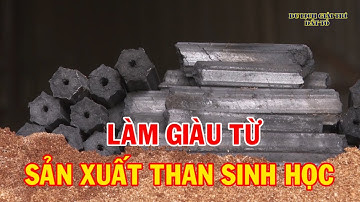 Chia sẻ quy trình kỹ thuật sản xuất Than sinh học làm giàu|nhà nông làm giàu