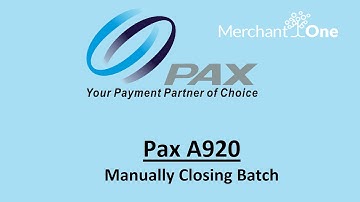 A920 Pro | Closing Batch In OMAHA | M1 Tech Support