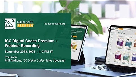 Webinar: Digital Codes Premium Overview