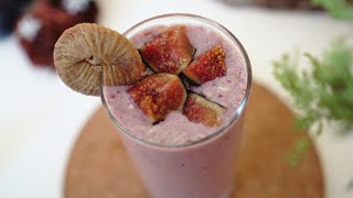 Fig milk shake | anjeer milkshake