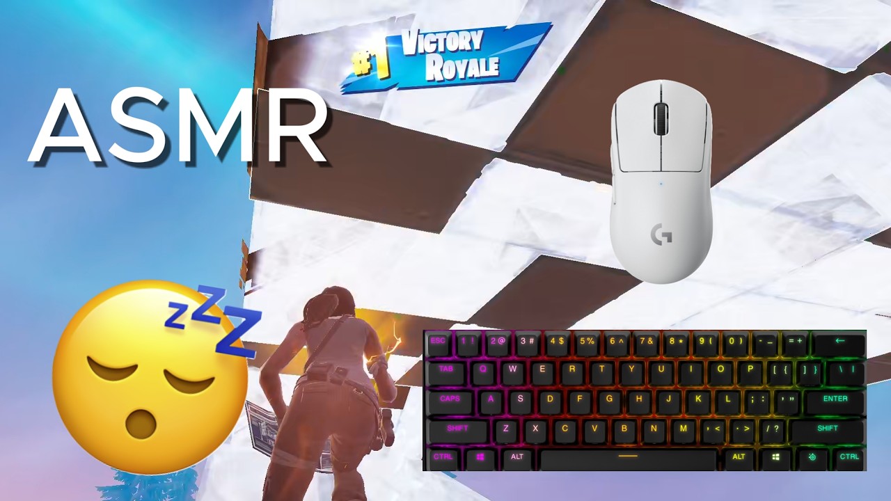 Riload ASMR Apex promini 320fps 打鍵音【フォートナイト/fortnite