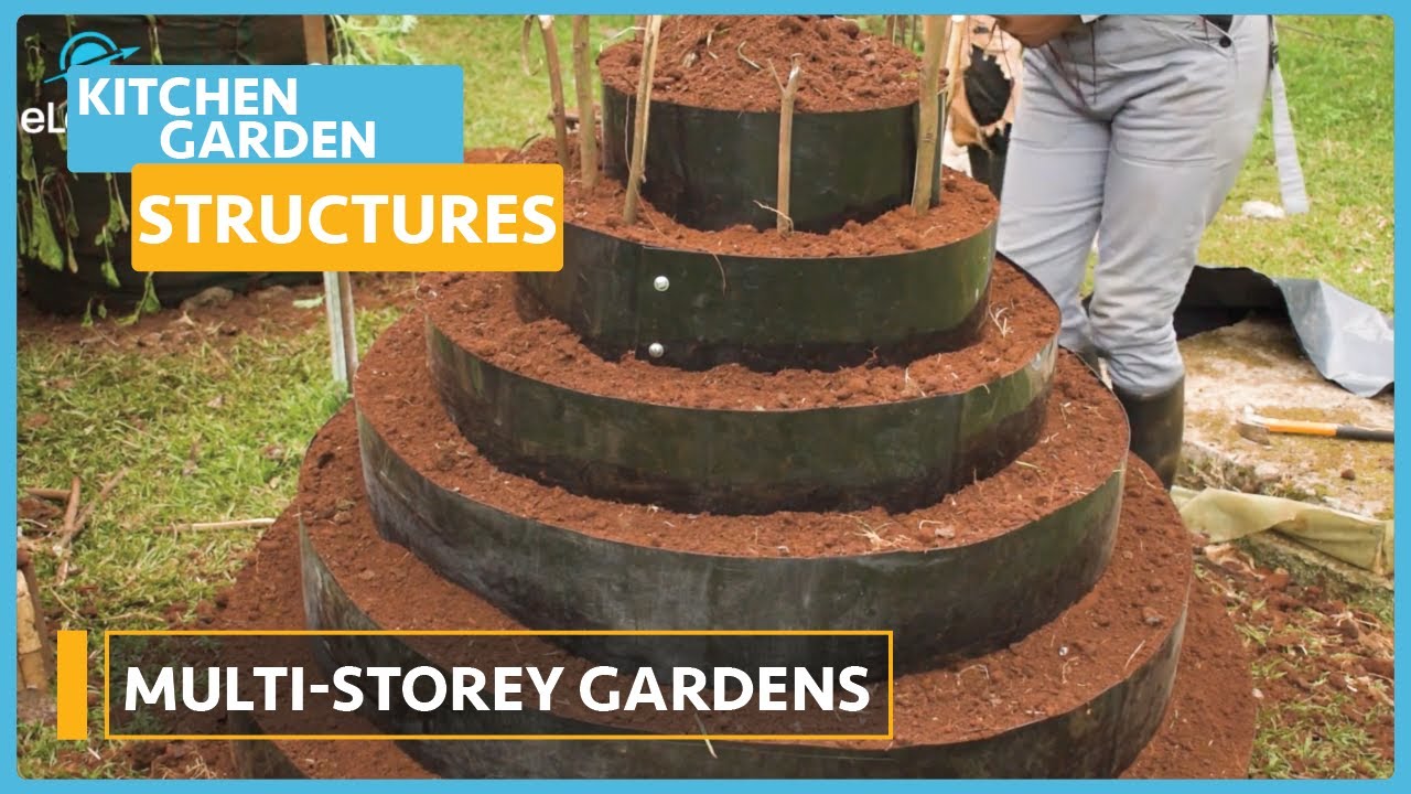 Kitchen Garden Structures (Lesson 6) How to Make a Multi storey