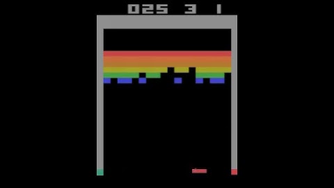 Breakout - Trained using Distributional Stochastic Policy Gradient