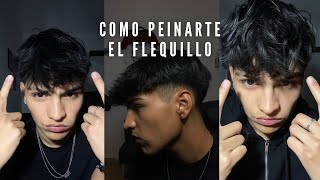 TUTORIAL DE COMO PEINARTE EL FLEQUILLO💇🏻‍♂️