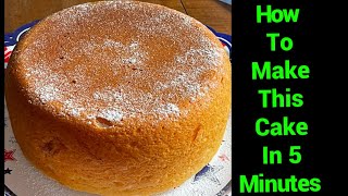 How I Made This Cake Better Than bakery Cake No Oven Needed/ Delicious Cake Recipe In 5 Minutes by Vivian Easy Cooking & Recipes 366 views 1 year ago 9 minutes, 57 seconds