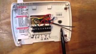 Thermostat Wiring Made Simple Youtube