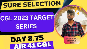 DAY 8-21 March Target series CGL 2023 Complete and comment #prepare_with_me #ssc_cgl #dailytarget