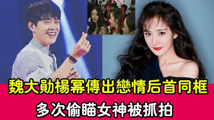 魏大勳多次偷瞄楊冪，傳出戀情后首次同框，身家45億，撩功滿分的楊冪，拿下他太容易了吧|貴圈四姨太| - DayDayNews