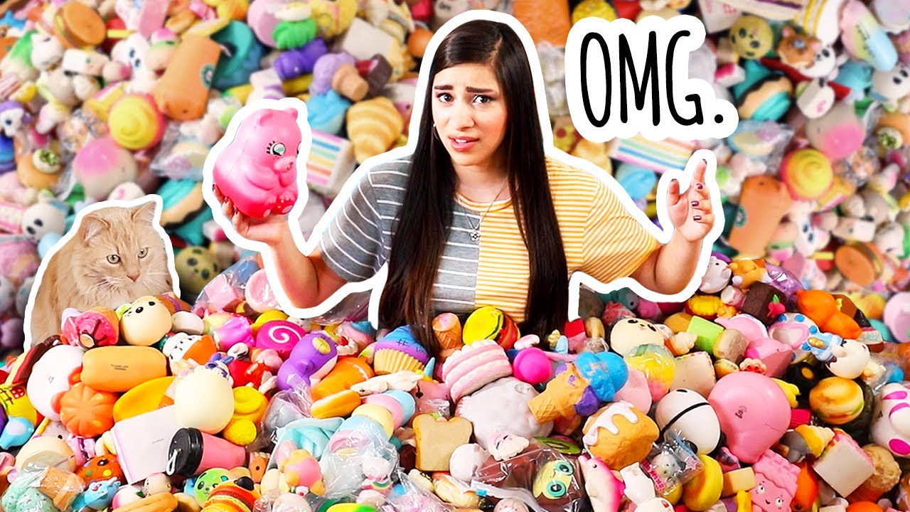 Sorting My Squishy Collection Yikes Youtube